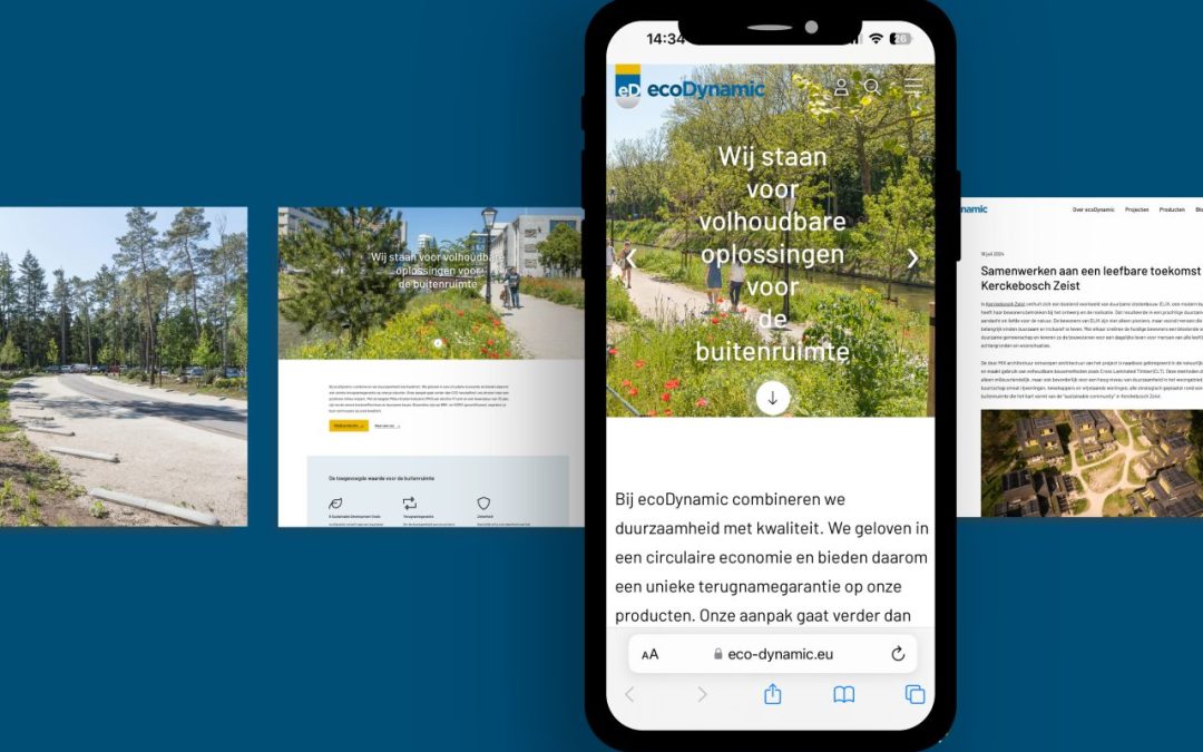 Toegankelijke wandel- én digitale paden bij ecoDynamic